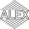 Alex Wire Mesh Logo